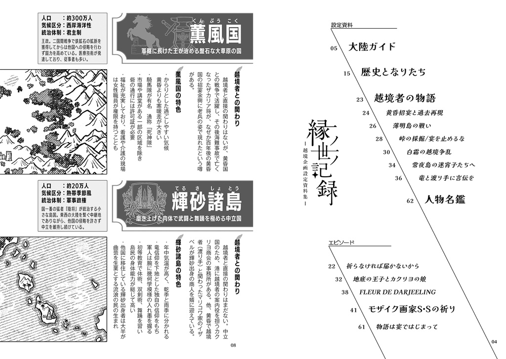 縁ノ世ノ記録 -越境企画設定資料集-