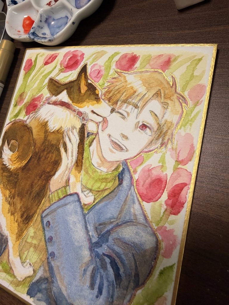 越境企画 公式NPCアナログ色紙