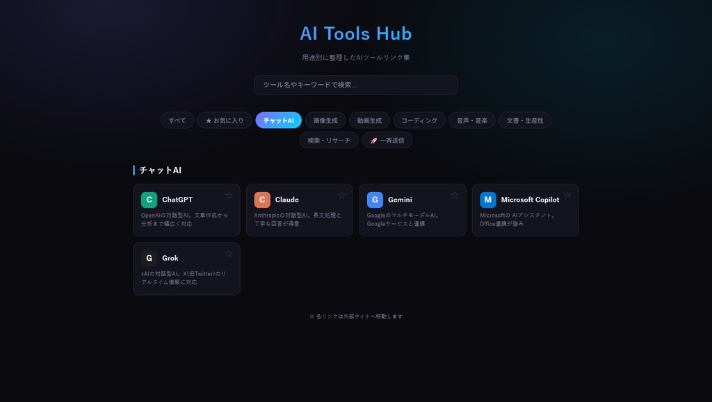 AIツールHub