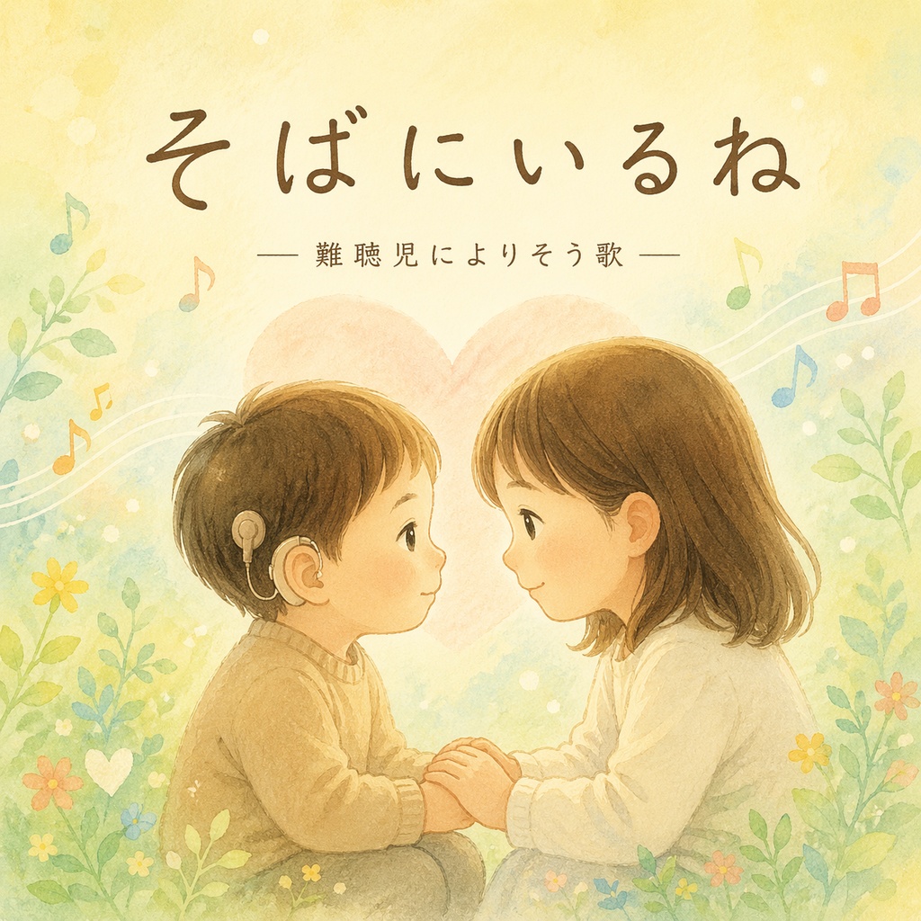 【難聴の子どもを育てるお母さんへ】そばにいるね      