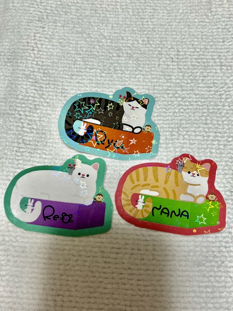 にゃーステッカーセット🐈