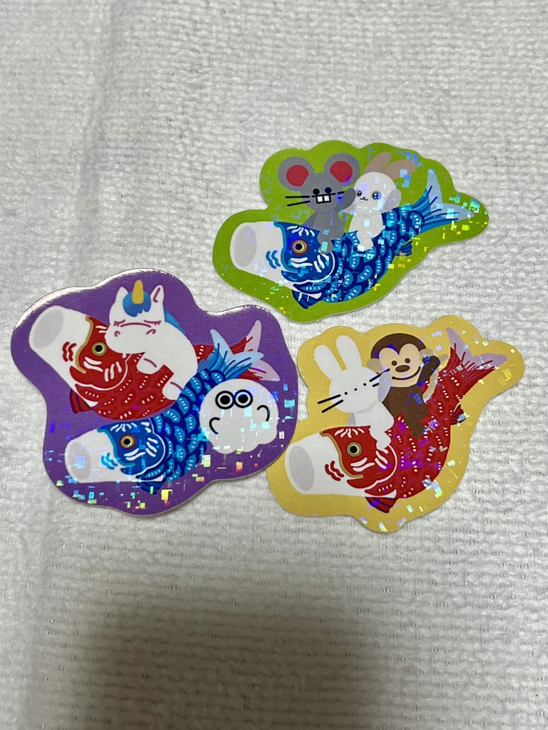 まーちコラボステッカー