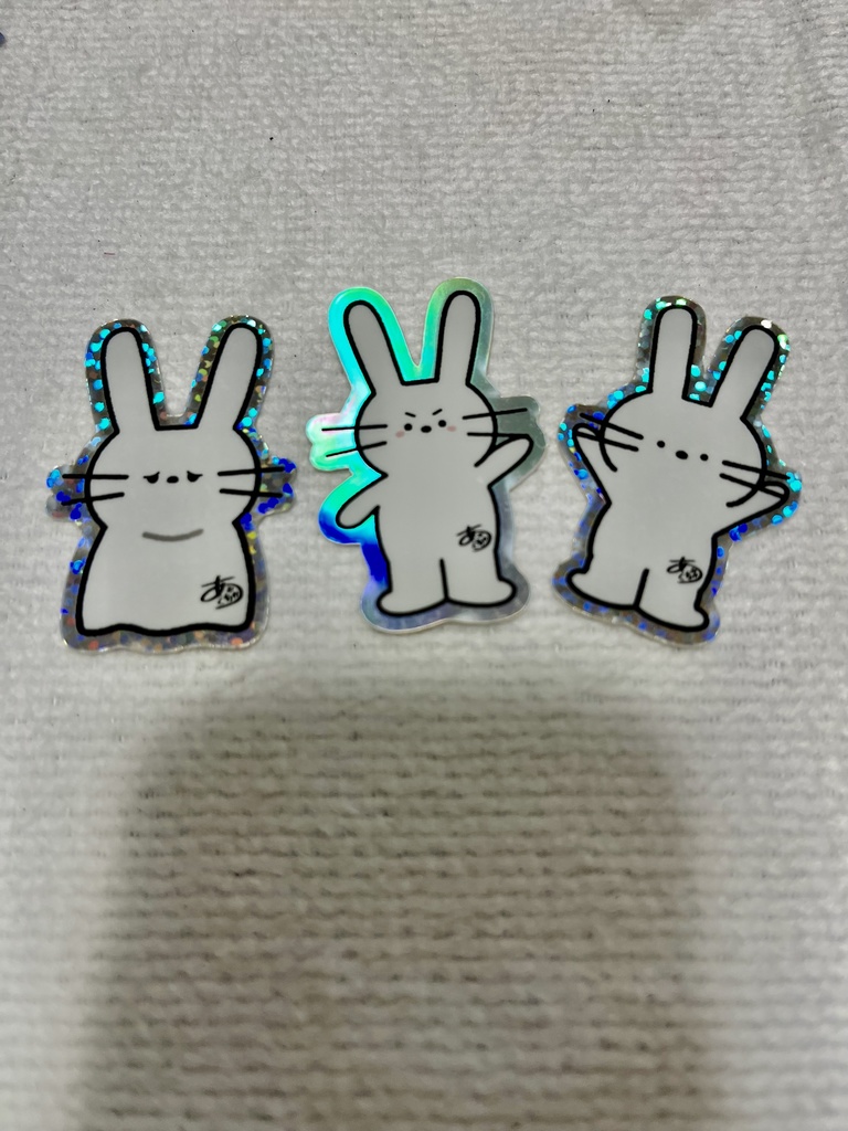 初期絵ちゃはーん🐰のステッカーセット