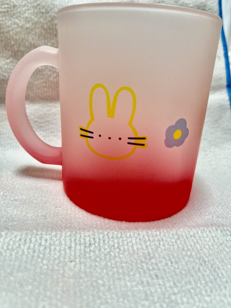 お顔のマグカップ