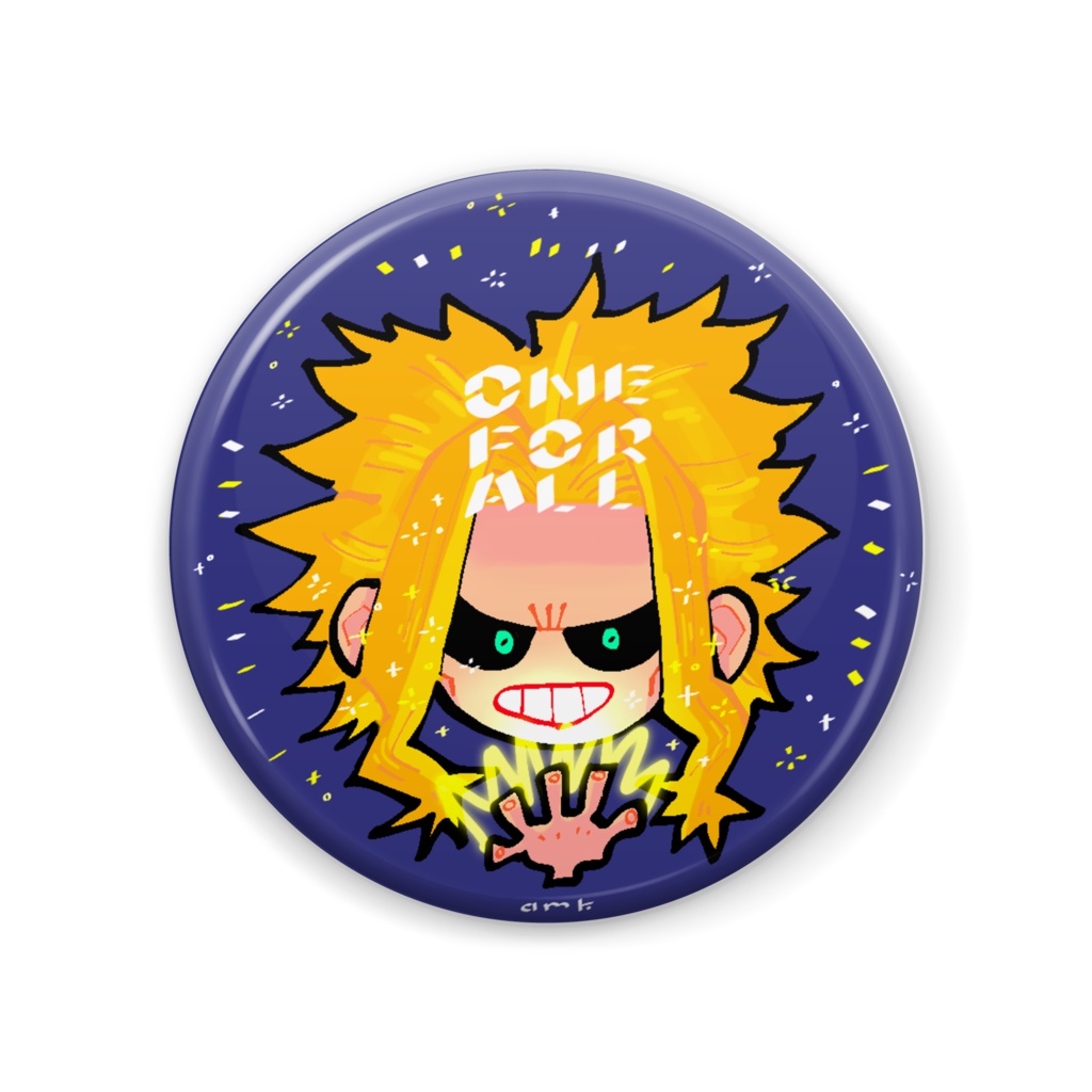 ヒーロー缶バッチ