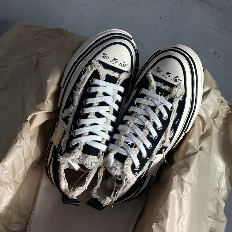 ファッションキャンバスシューズ