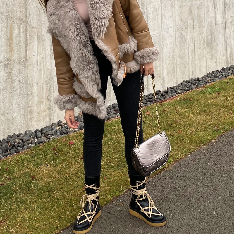 ウィメンズサイドジップアンクルブーツ