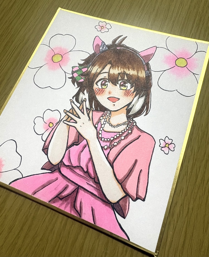 【色紙】ダンツフレーム