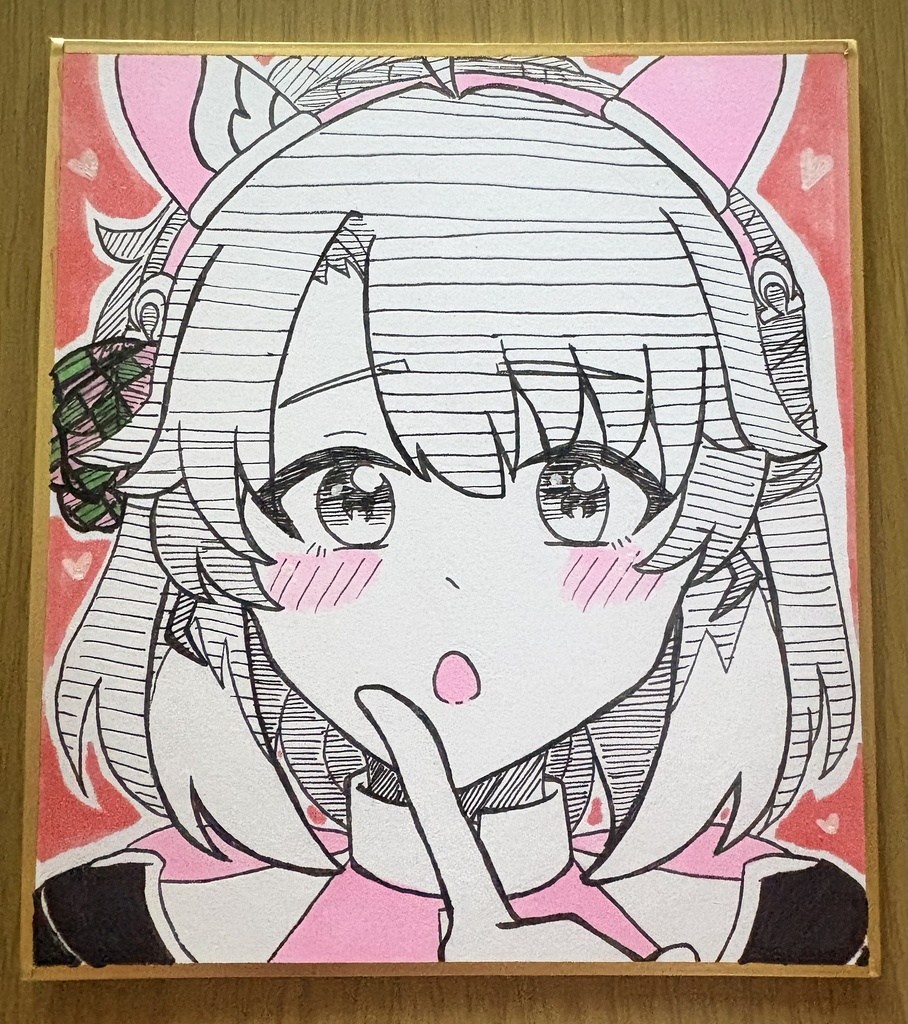 【色紙】ダンツフレーム