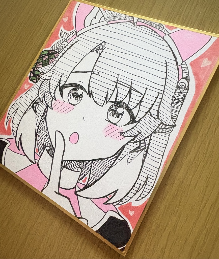 【色紙】ダンツフレーム