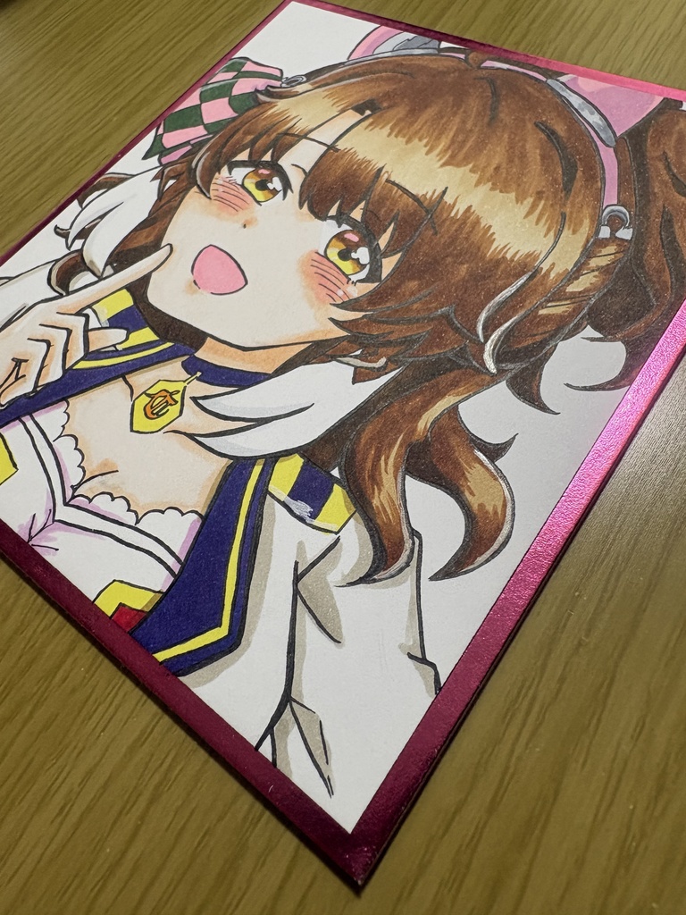 【色紙】ダンツフレーム