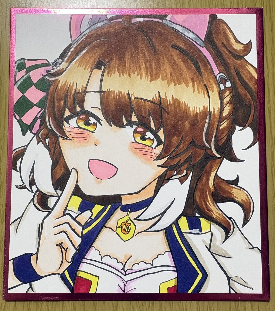 【色紙】ダンツフレーム