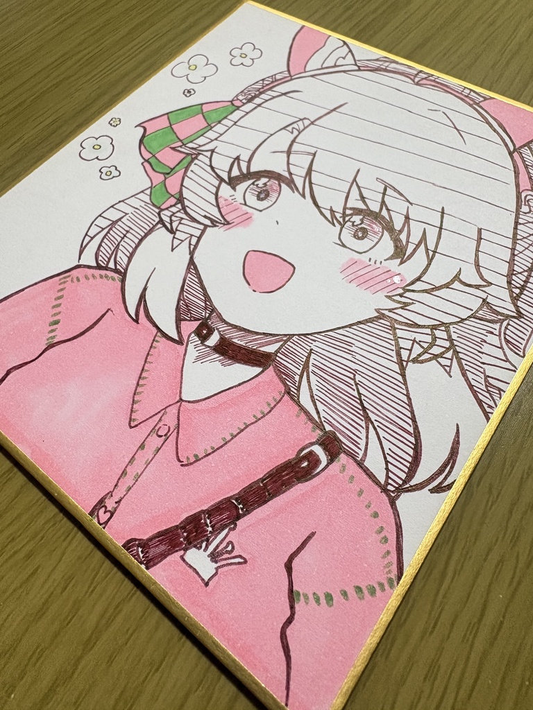 【色紙】ダンツ、タキオン、カフェ