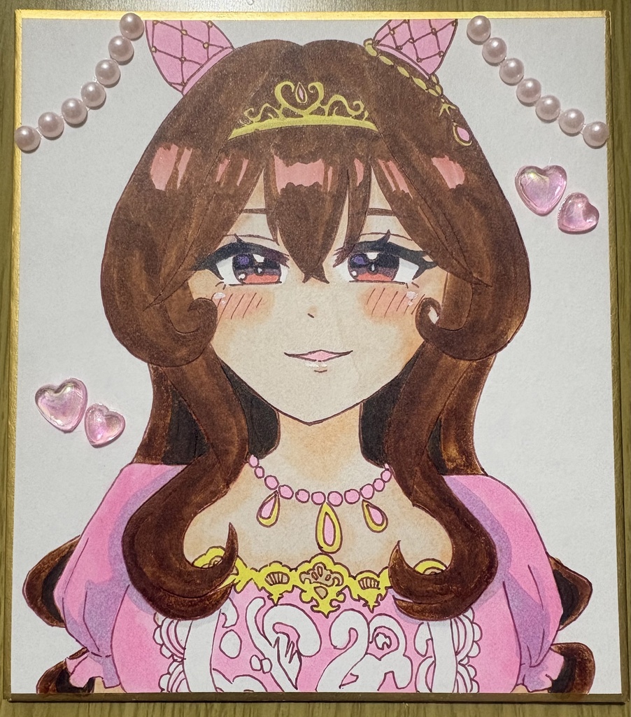 【色紙】ジェンティルドンナ