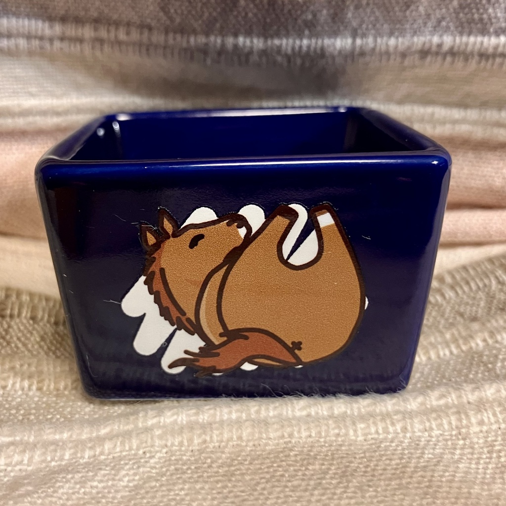 ルミぽんのスクエア小皿