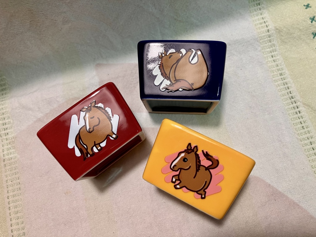 ルミぽんのスクエア小皿