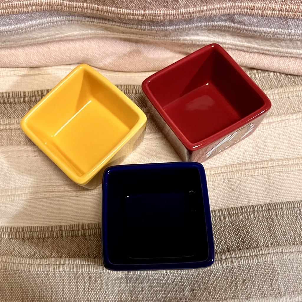 ルミぽんのスクエア小皿