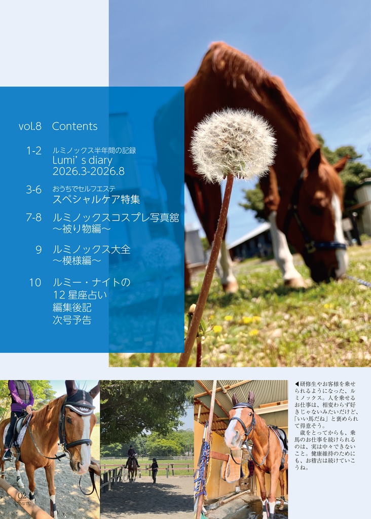 LUMI-TU(ルミノックス通信)vol.8