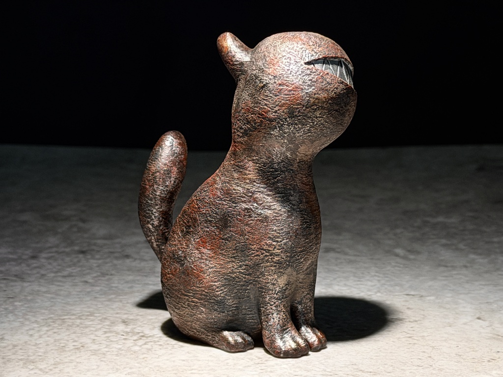 ギザねこ(塗装済み完成品)