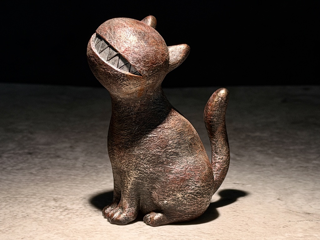 ギザねこ(塗装済み完成品)