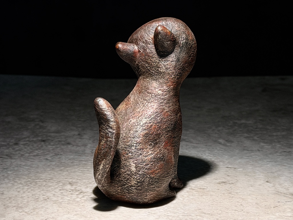 ギザねこ(塗装済み完成品)