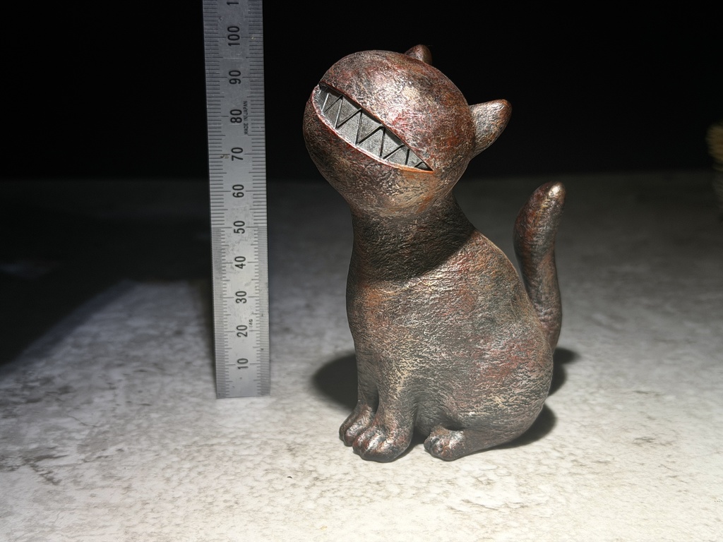 ギザねこ(塗装済み完成品)