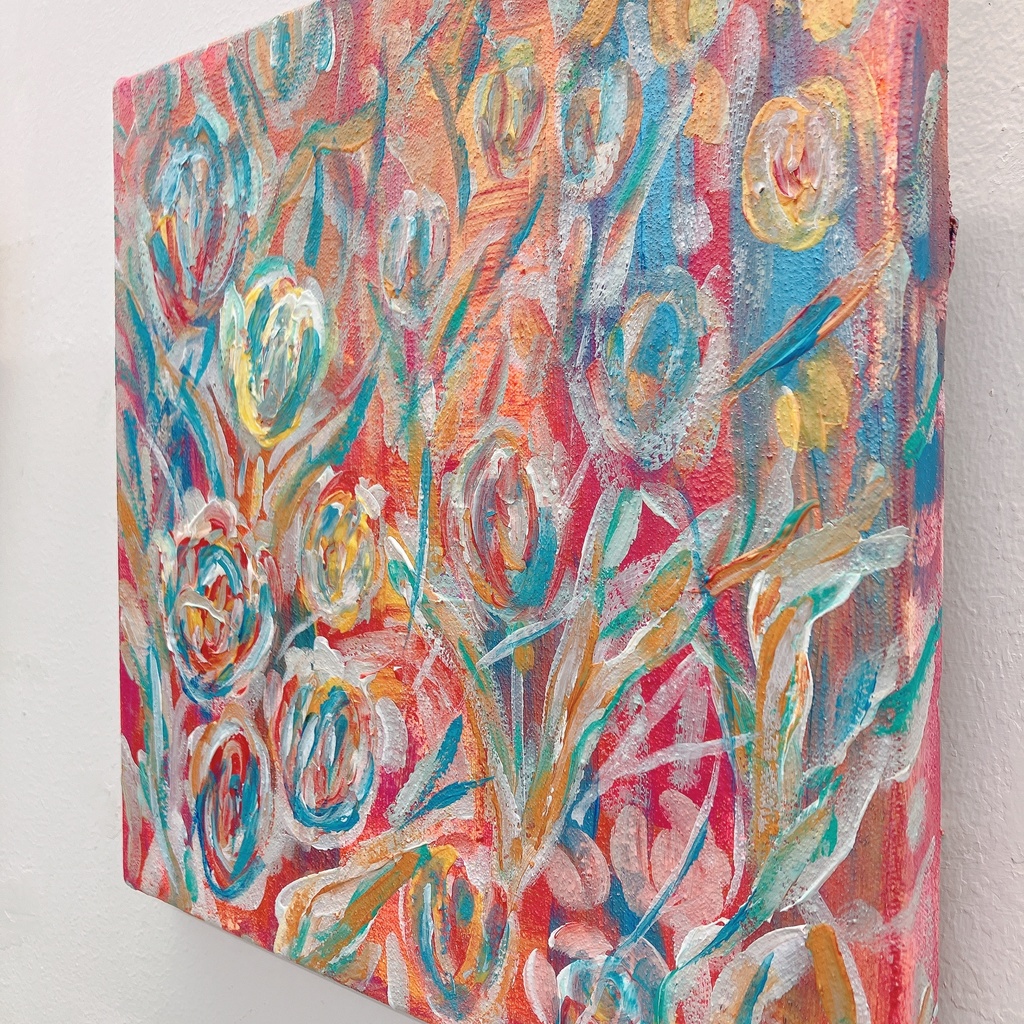 油絵小作品・I'm calling, calling out your name again