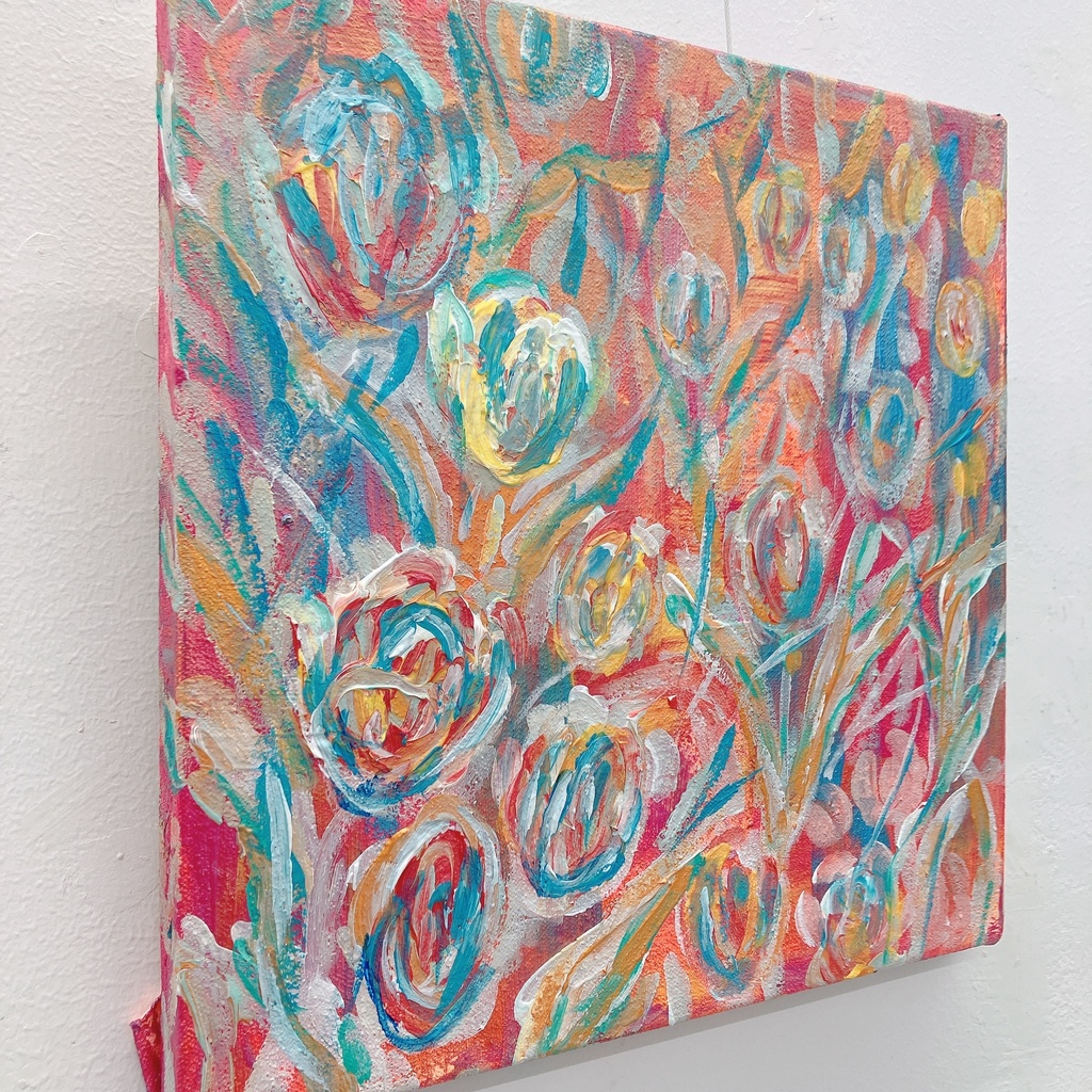 油絵小作品・I'm calling, calling out your name again