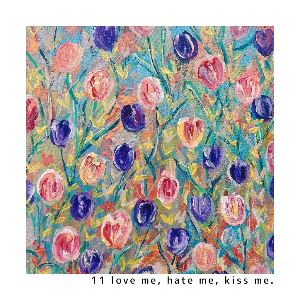 油絵作品ポストカード(スクエアサイズ)