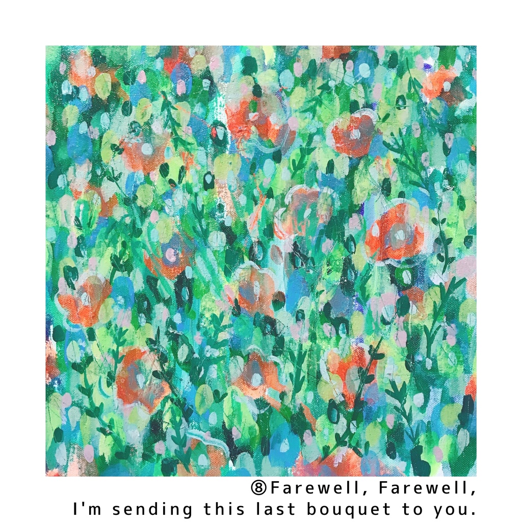 油絵作品ポストカード(スクエアサイズ)