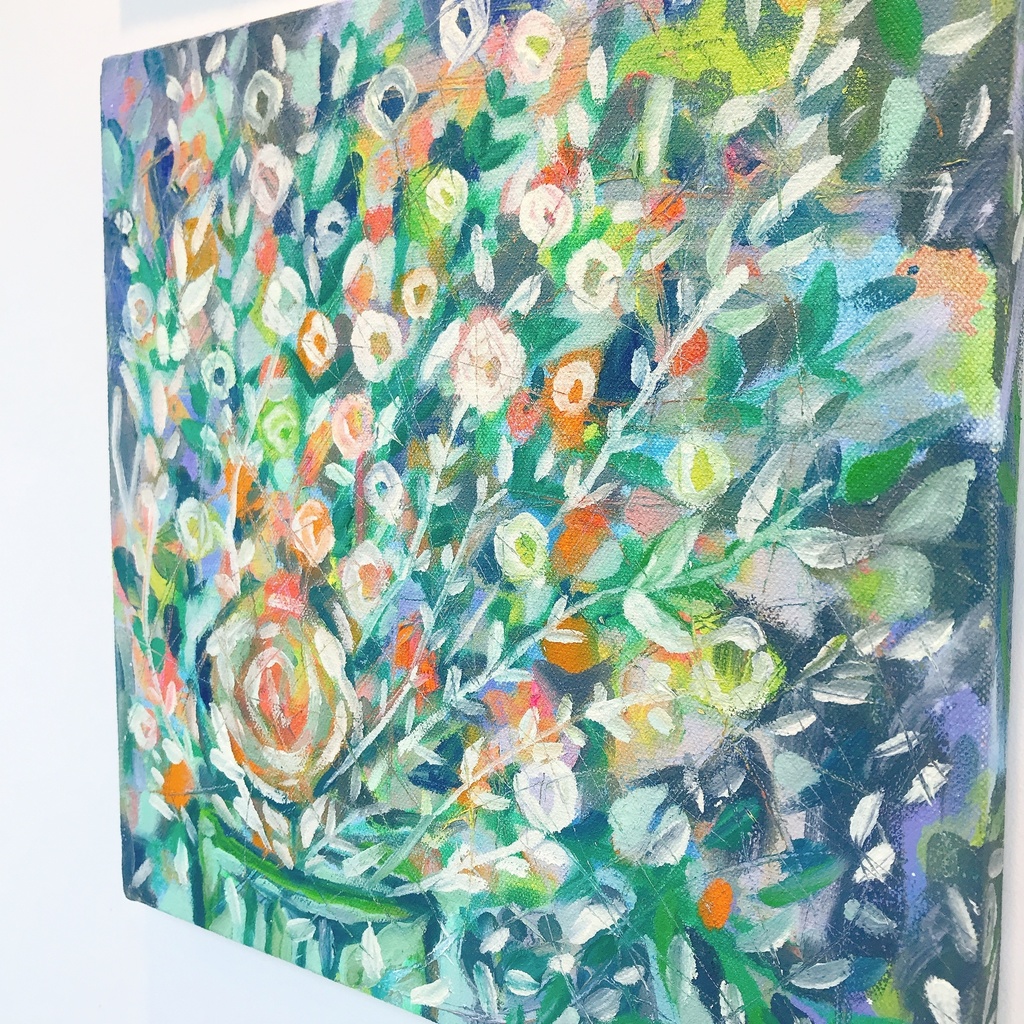 油絵小作品・私に似合う私。