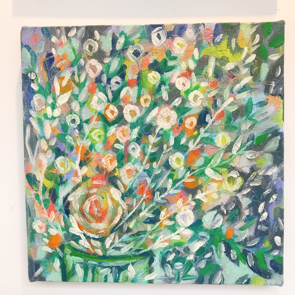 油絵小作品・私に似合う私。