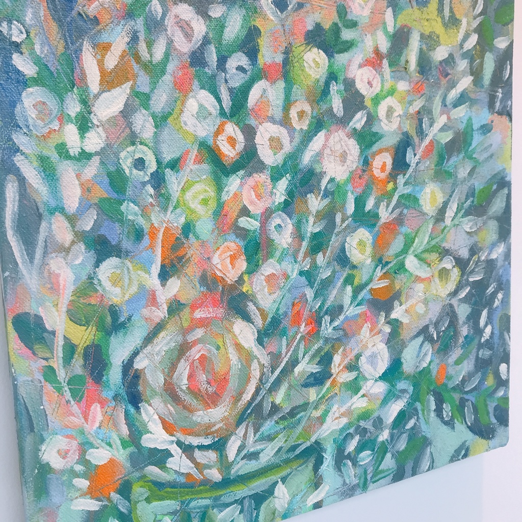 油絵小作品・私に似合う私。