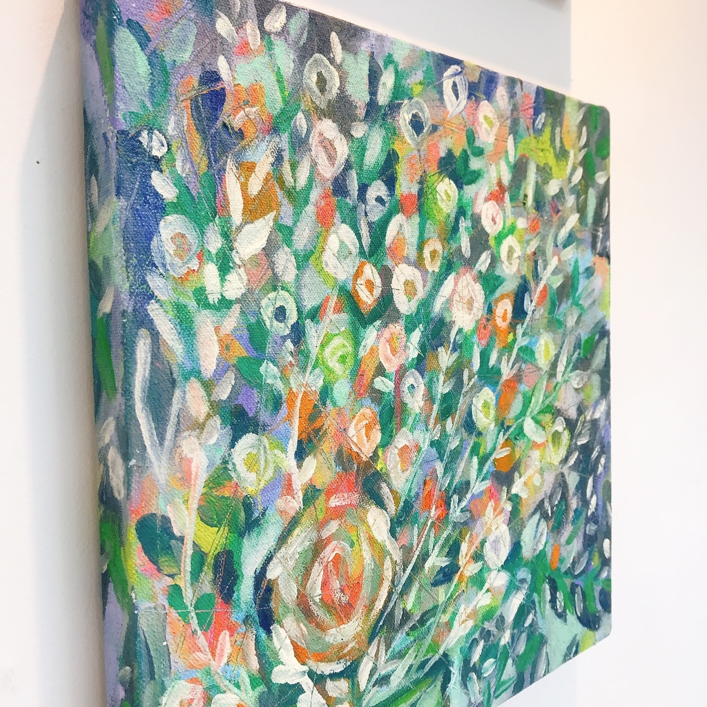 油絵小作品・私に似合う私。