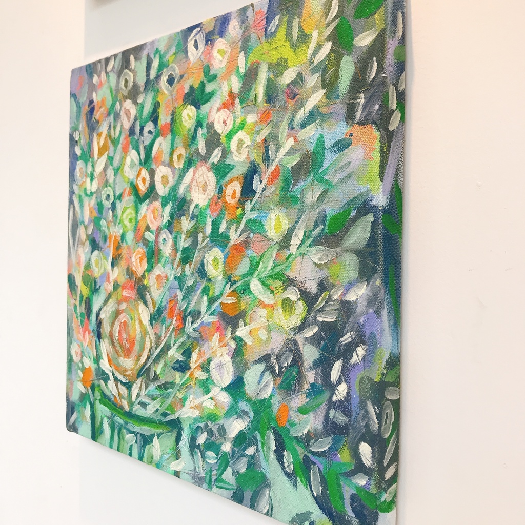 油絵小作品・私に似合う私。