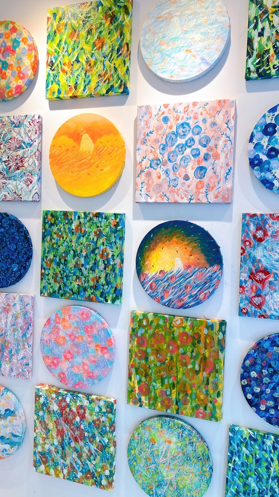 油絵小作品・いま、揺れているだけ