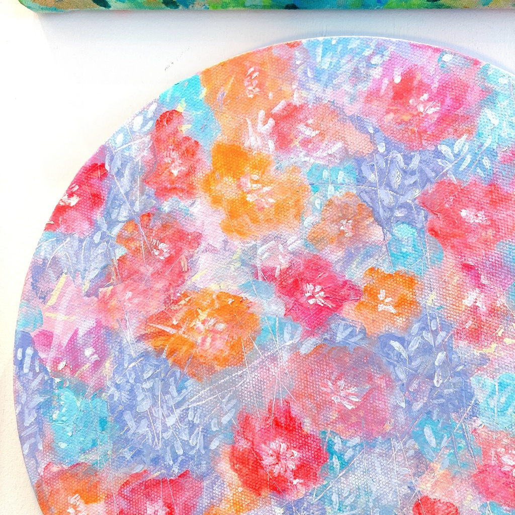 油絵小作品・いま、揺れているだけ