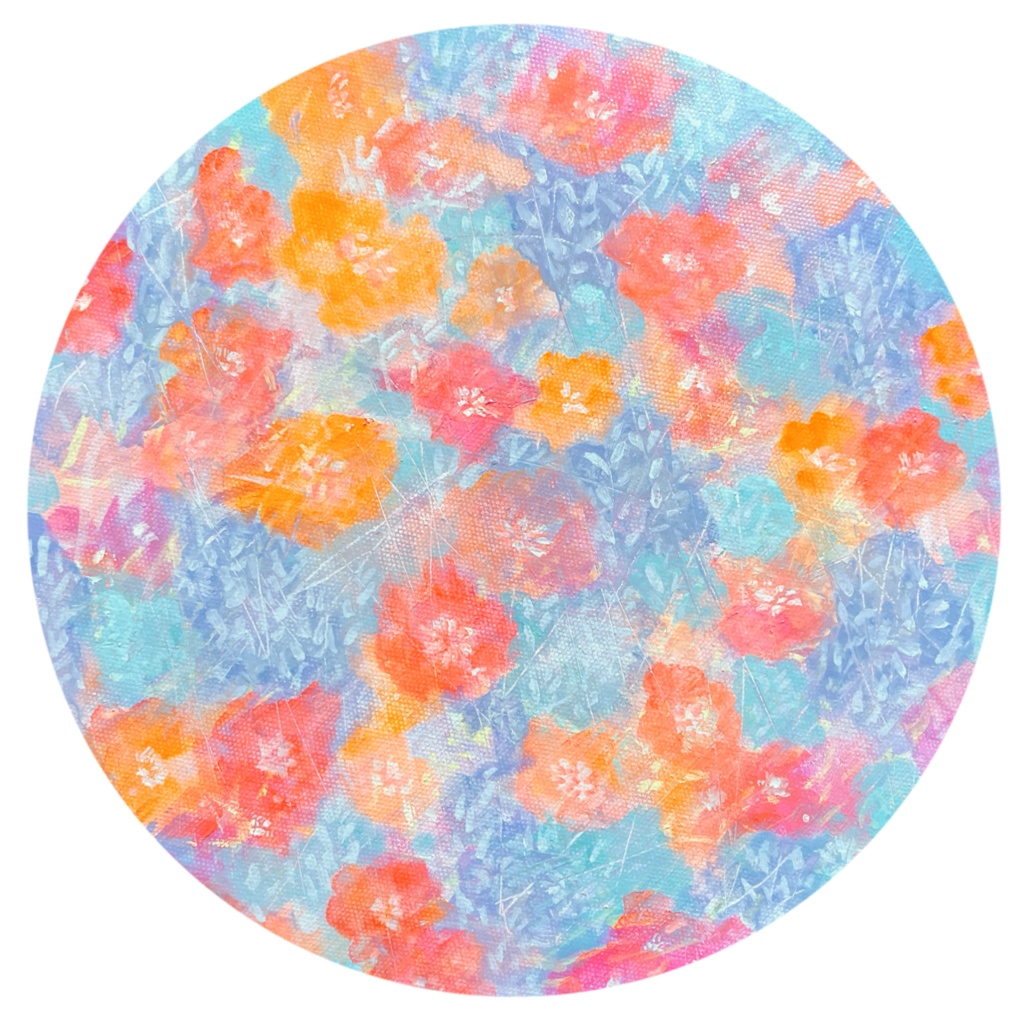油絵小作品・いま、揺れているだけ