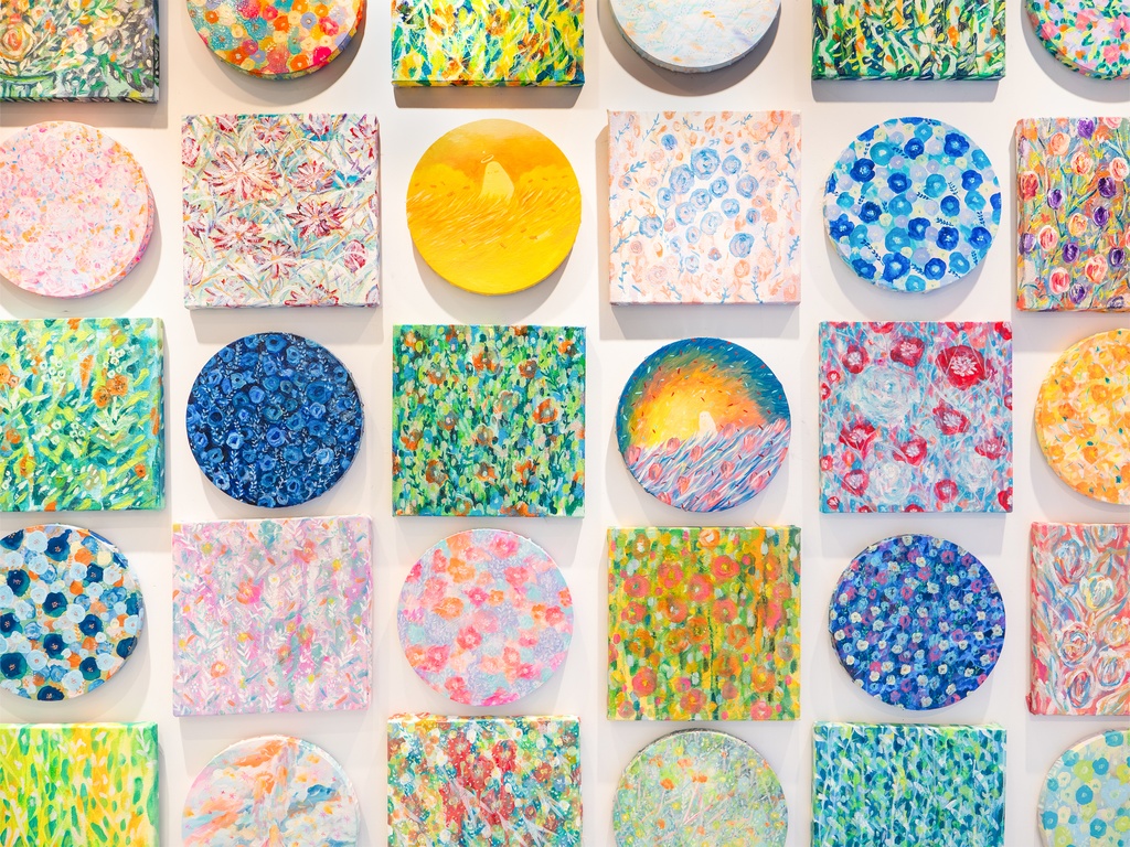 油絵小作品・いま、揺れているだけ