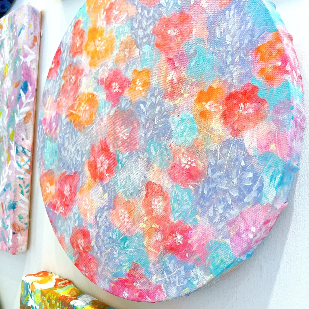 油絵小作品・いま、揺れているだけ