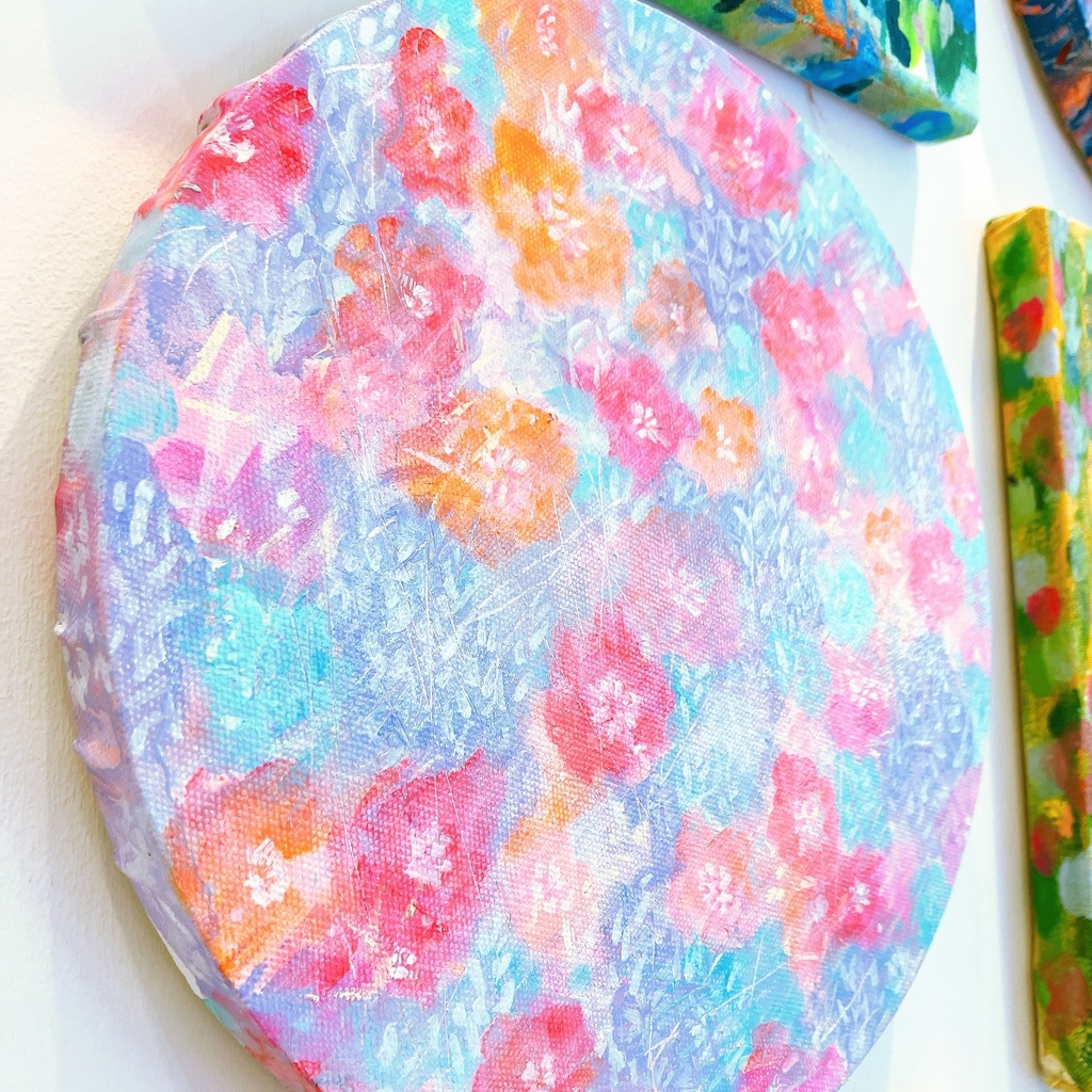 油絵小作品・いま、揺れているだけ