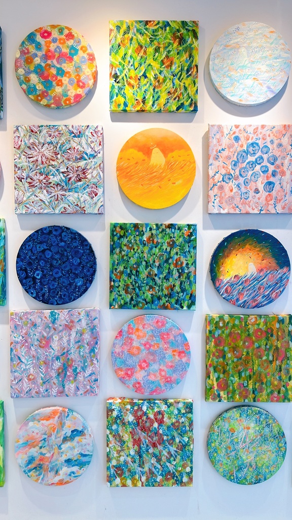 油絵小作品・いま、揺れているだけ