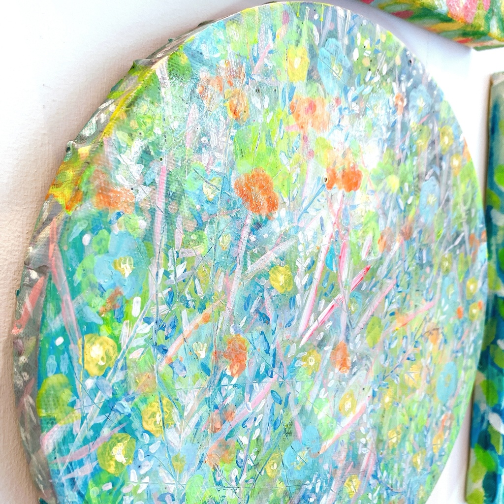 油絵小作品・Where No One Waits but Me