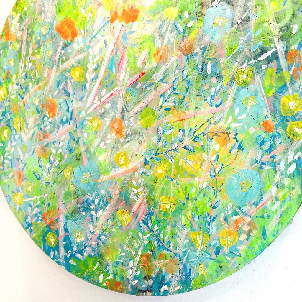 油絵小作品・Where No One Waits but Me