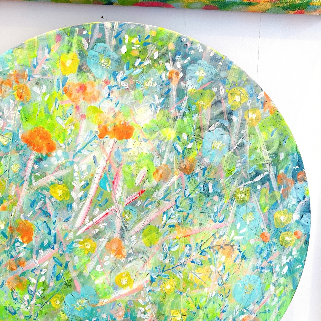 油絵小作品・Where No One Waits but Me