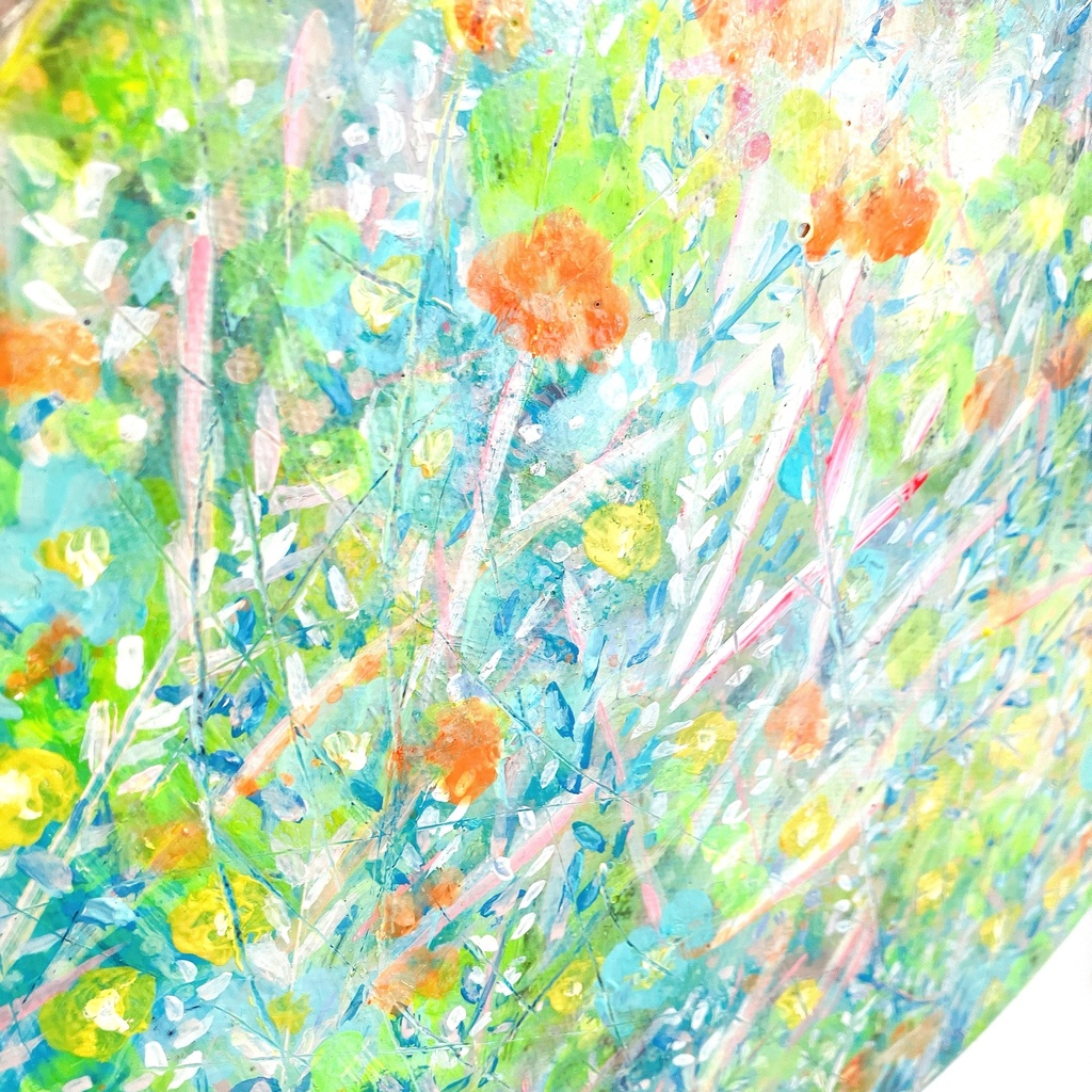 油絵小作品・Where No One Waits but Me