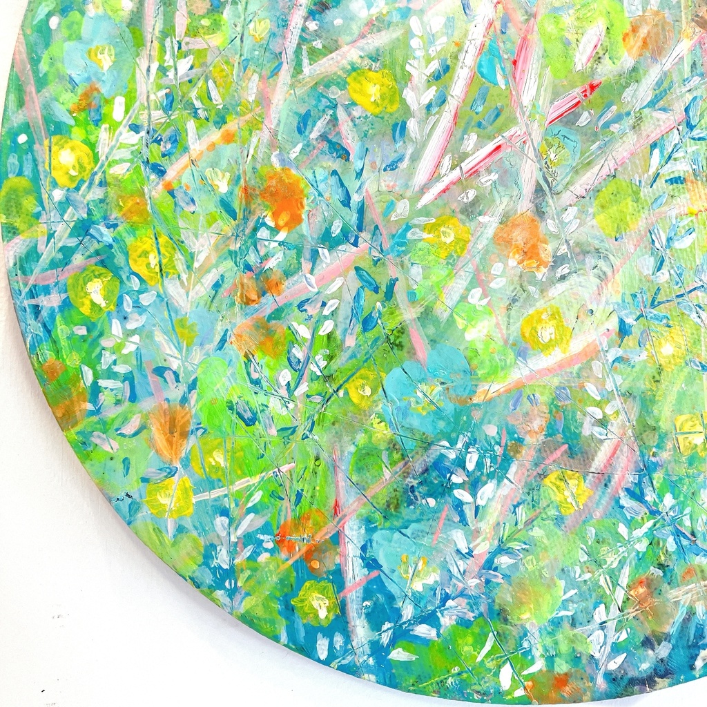 油絵小作品・Where No One Waits but Me