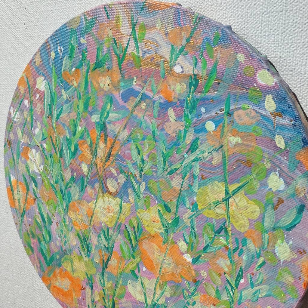 油絵小作品・Sensia Mane/こころよとどまって