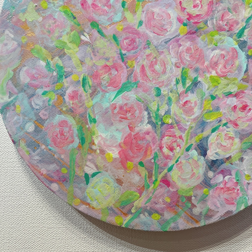 油絵小作品・Floris Noli/花よ、やまないで