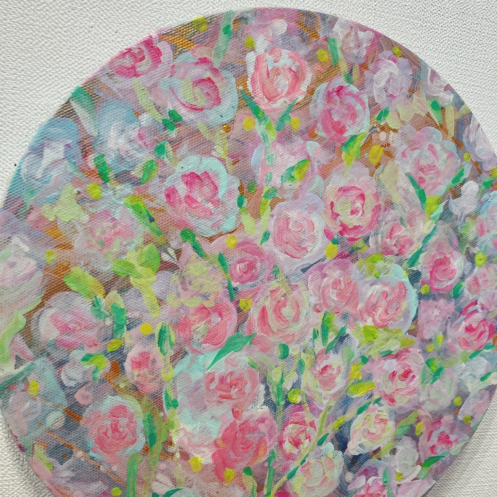 油絵小作品・Floris Noli/花よ、やまないで